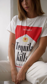 Tequila Kills Cool T-Shirt – Bold Retro-Inspired Graphic Tee